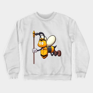 Cartoon Bee Guard Crewneck Sweatshirt